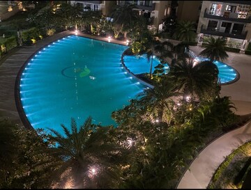 Swimming Pool in 3.5 BHK Apartment at Azeagaia Botanica, Vrindavan Yojna – for Rent