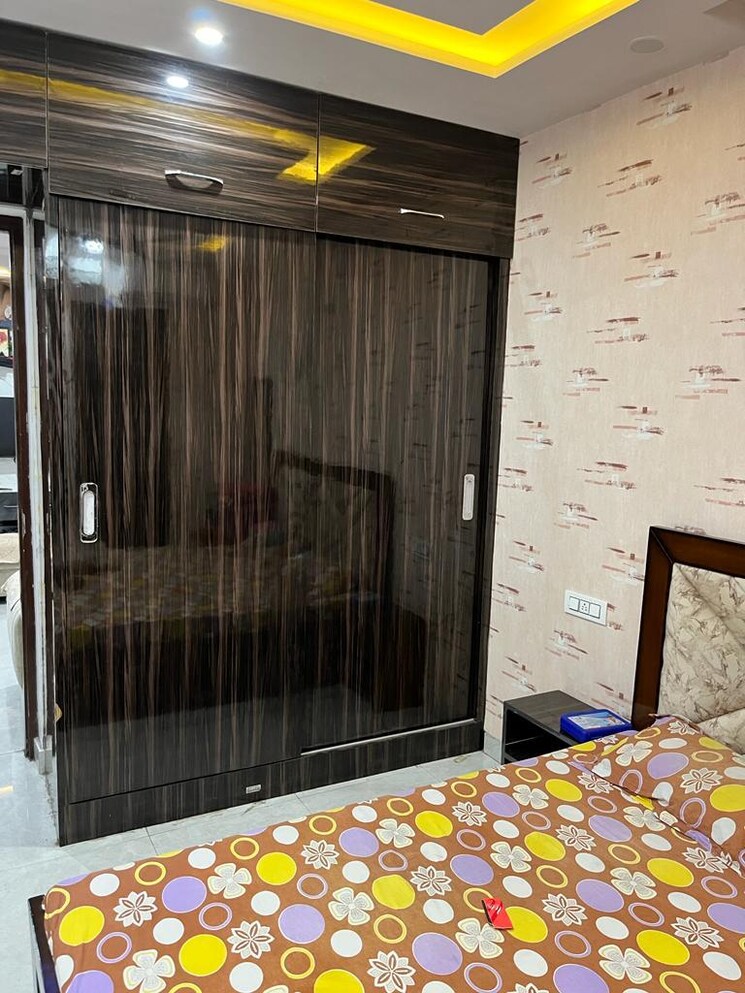 Bedroom, motia-homes 3 Bedroom 1500 Sq.Ft. Apartment In Lohgarh Zirakpur 8662635
