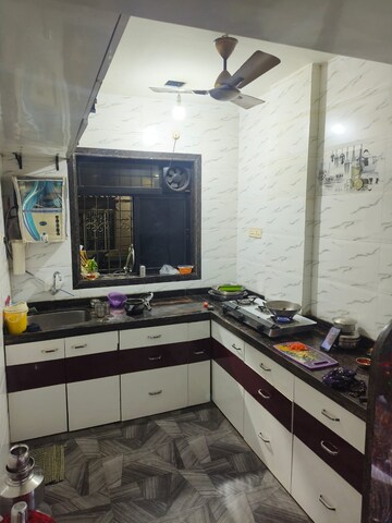 Kitchen in 1 BHK Apartment at Maitreya CHS Khanda Colony, Khanda Colony – for Rent