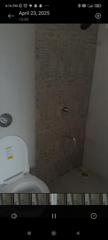 Bathroom in 1 BHK Apartment at Vihang Hills, Ghodbunder Road – for Rent