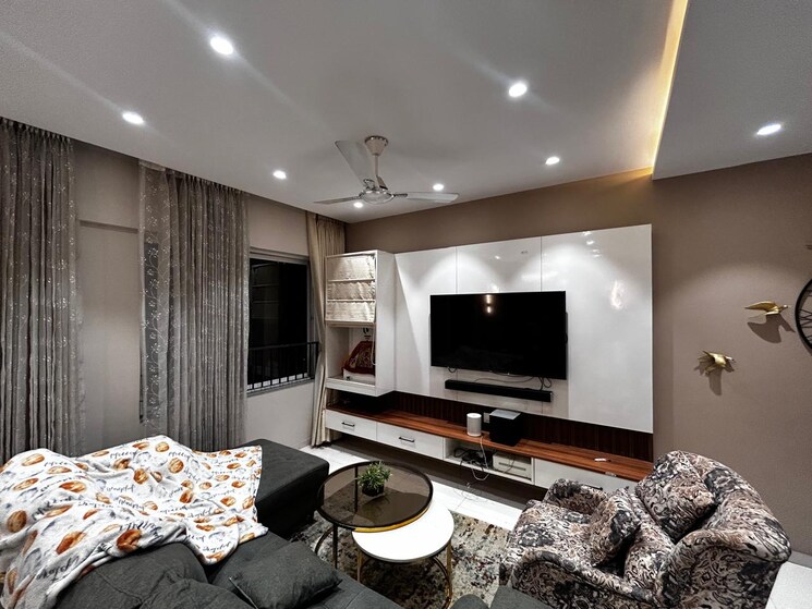 Living Room, godrej-24 2 Bedroom 840 Sq.Ft. Apartment In Hinjewadi Pune 8662928