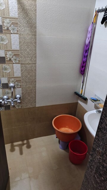 Bathroom in 2 BHK Apartment at Mahindra Centralis Tower 1, Pimpri – for Rent