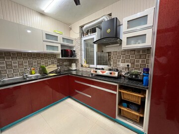Kitchen in 3 BHK Builder Floor at Hong Kong Bazaar, Sector 57 – for Rent