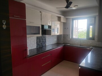 Kitchen in 3 BHK Builder Floor at Sushant Lok 2, Sector 57 – for Rent