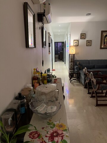 Living Room in 3 BHK Apartment at Oberoi Realty Esquire, Goregaon East – for Rent