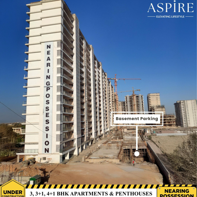 Exterior View, the-ananta-aspire 3 Bedroom 1853 Sq.Ft. Apartment In High Ground Zirakpur 8663024