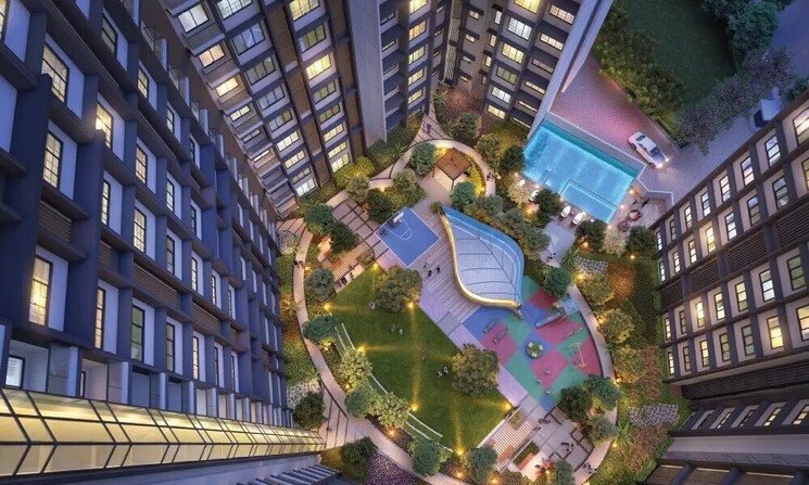 Exterior View, ghodbunder road 2 Bedroom 716 Sq.Ft. Apartment In Ghodbunder Road Thane 8663259