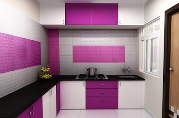 Kitchen in 1 BHK Apartment at Rashmis Star City, Naigaon East – for Rent