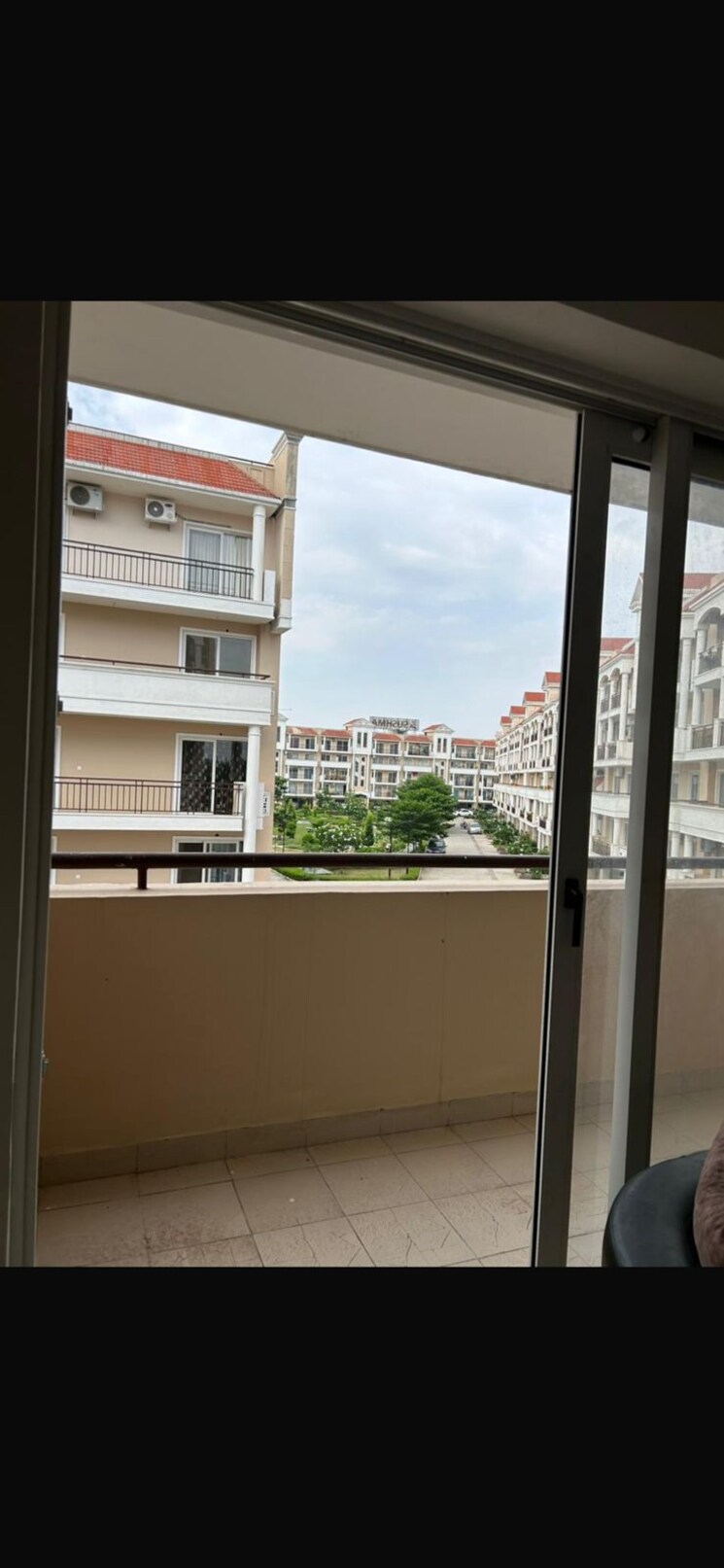 Balcony, ananta-lifestyle 3 Bedroom 1432 Sq.Ft. Apartment In Lohgarh Zirakpur 8663083