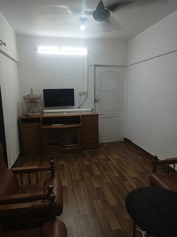 Living Room in 1 BHK Apartment at Champak Apartment 59, Vasant Vihar – for Rent