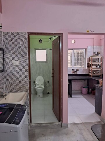 Bathroom in 2 BHK Apartment at Maya Apartment A, Keshtopur – for Sale