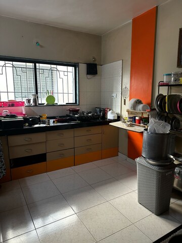 Kitchen in 2 BHK Apartment at Aditya Towers Lulla Nagar, Lulla Nagar – for Sale