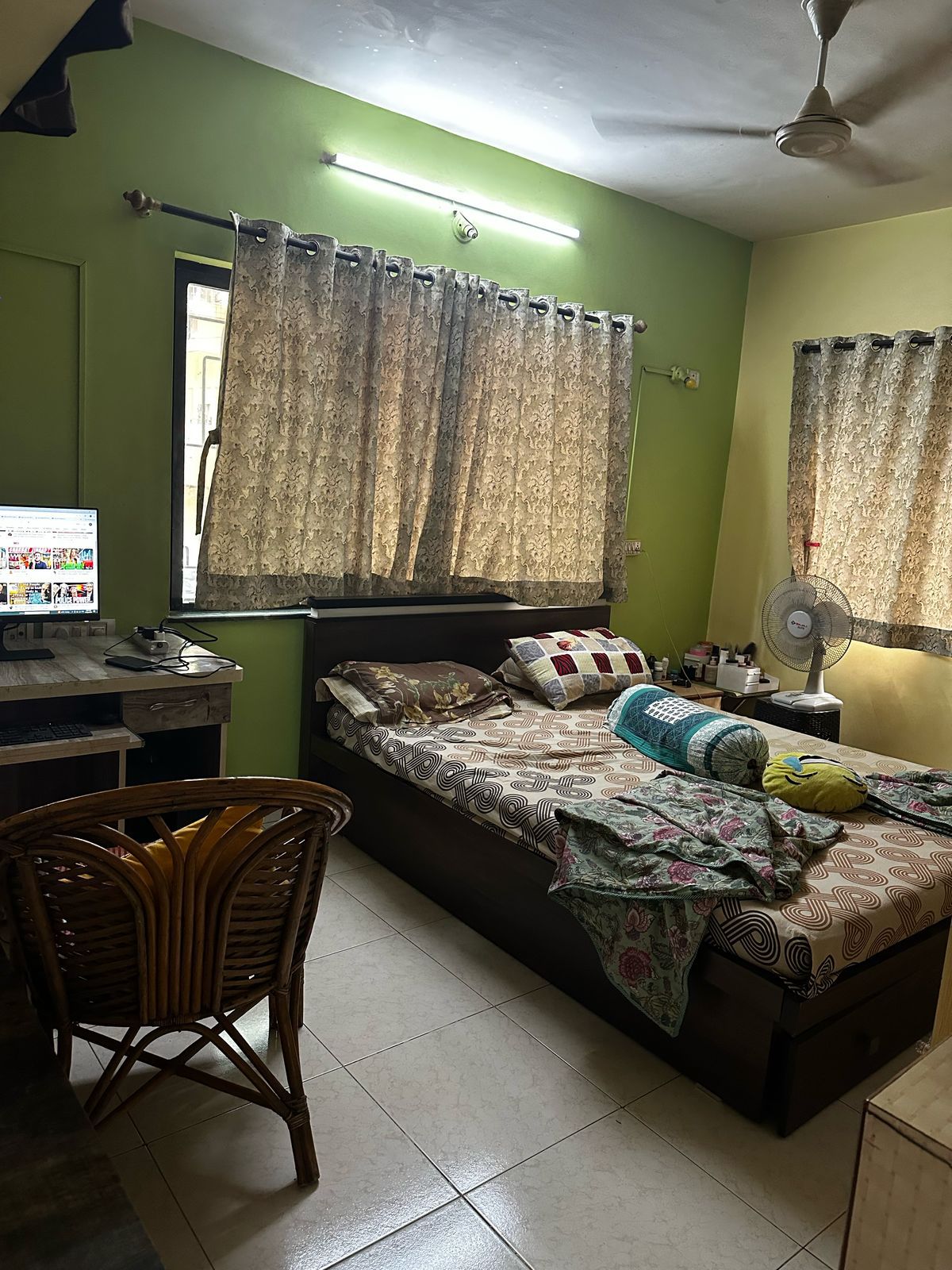 2 BHK + Study Room Apartment For Sale in Aditya Towers Lulla Nagar