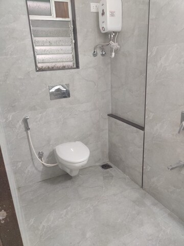 Bathroom in 1 BHK Apartment at Radheya Sai Enclave, Naigaon East – for Sale