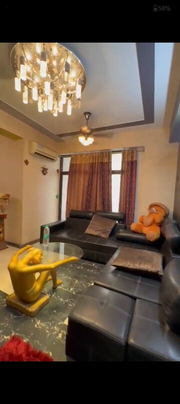 Living Room in 3 BHK Apartment at KW Srishti, Raj Nagar Extension – for Rent