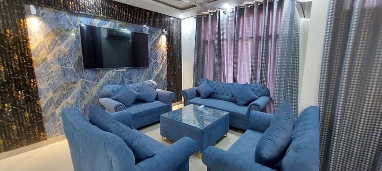 Living Room, bliss-orra 3 Bedroom 1960 Sq.Ft. Apartment In Ambala Highway Zirakpur 8663165