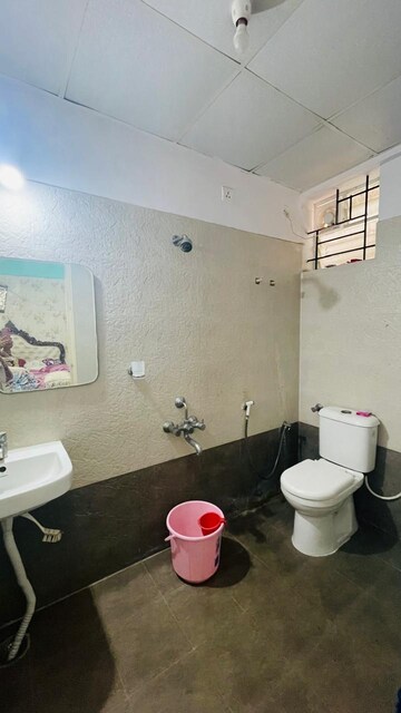 Bathroom in 2 BHK Builder Floor at Horamavu – for Rent
