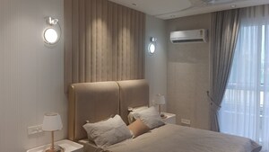 Living Room in 4 BHK Apartment at Maya Green Lotus Utsav, International Airport Road – for Sale