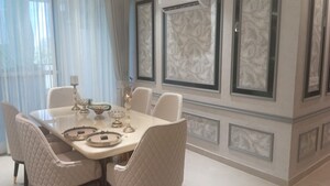 Bathroom in 4 BHK Apartment at Maya Green Lotus Utsav, International Airport Road – for Sale