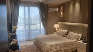 Bathroom in 4 BHK Apartment at Maya Green Lotus Utsav, International Airport Road – for Sale