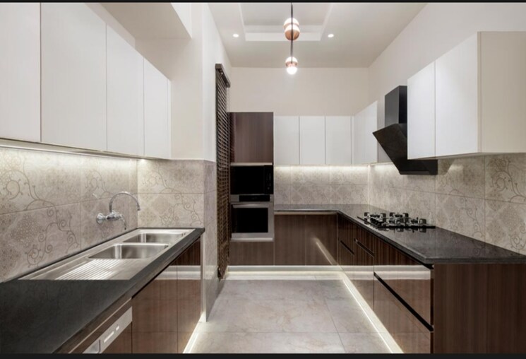 Kitchen, uchdpl-veridia-oakwood-enclave 4 Bedroom 2385 Sq.Ft. Apartment In Wave City Ghaziabad 8663359
