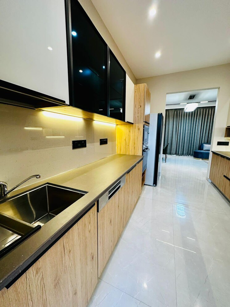 Kitchen, the-ananta-aspire 4 Bedroom 2945 Sq.Ft. Apartment In Utrathiya Zirakpur 8663308