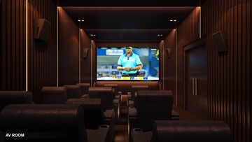 Living Room in 2.5 BHK Apartment at Radiance Solitaire, Madhavaram – for Sale