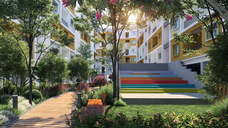 Garden, radiance-solitaire 2.5 Bedroom 1344 Sq.Ft. Apartment In Madhavaram Chennai 8663310