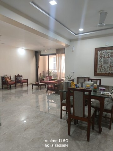 Living Room in 3 BHK Apartment at C G Road – for Rent