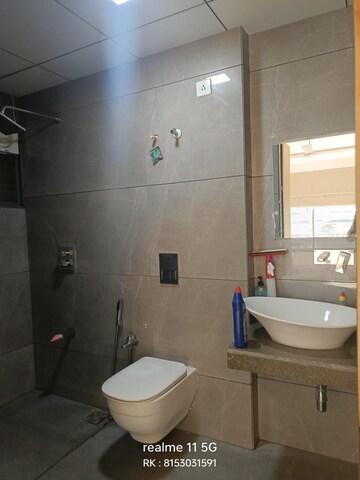 Bathroom in 3 BHK Apartment at C G Road – for Rent