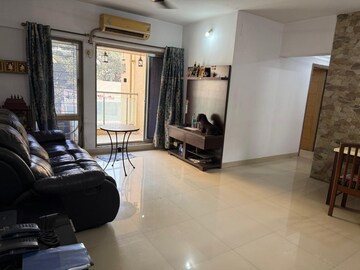 Living Room in 3 BHK Apartment at Acme Ozone, Manpada – for Rent
