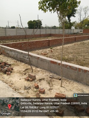  Plot – Exterior View View at Krishna Iscon Valley, Gosainganj - for Sale