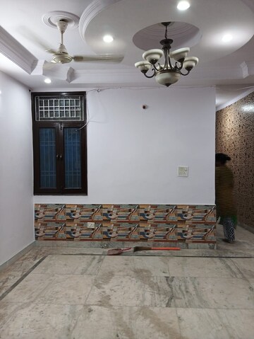 Living Room in 3 BHK Builder Floor at Mahavir Enclave 1 – for Rent