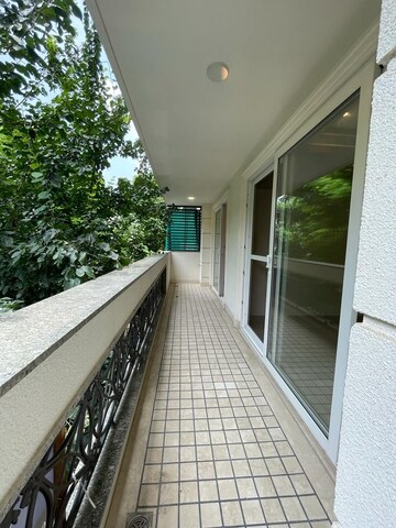Balcony in 4 BHK Apartment at Boutique Residential Apartments E-3 6, Vasant Vihar – for Rent