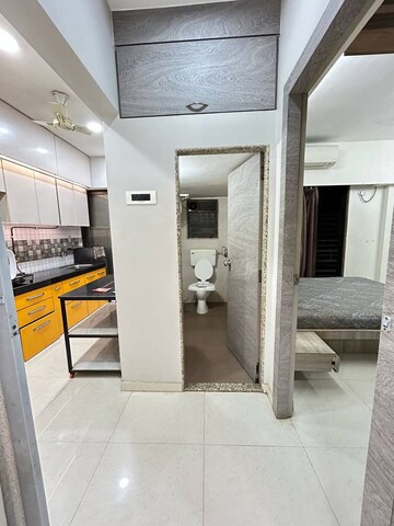 Building Lobby in 2 BHK Apartment at Prathamesh Krupa Kedar Darshan, Andheri West – for Rent
