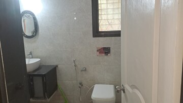 Bathroom in 3 BHK Apartment at Raunak Park, Kokanipada – for Rent