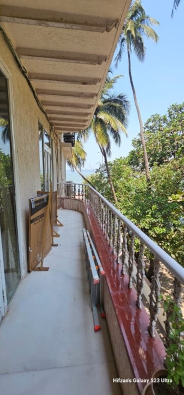 Balcony in 3 BHK Apartment at Marine Drive – for Rent