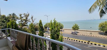 Balcony in 3 BHK Apartment at Marine Drive – for Rent