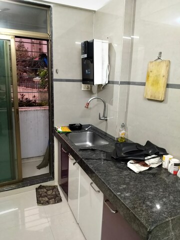 Kitchen in 3 BHK Apartment at Concret Sai Saakshaat, Kharghar – for Rent