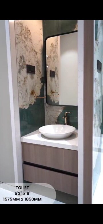 Bathroom in 4 BHK Apartment at Pristine O2 World, Wagholi – for Sale