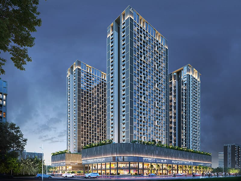 4 BHK + Servant Room,Study Room,Extra Room 1393 Sq.Ft. Apartment in Pristine O2 World