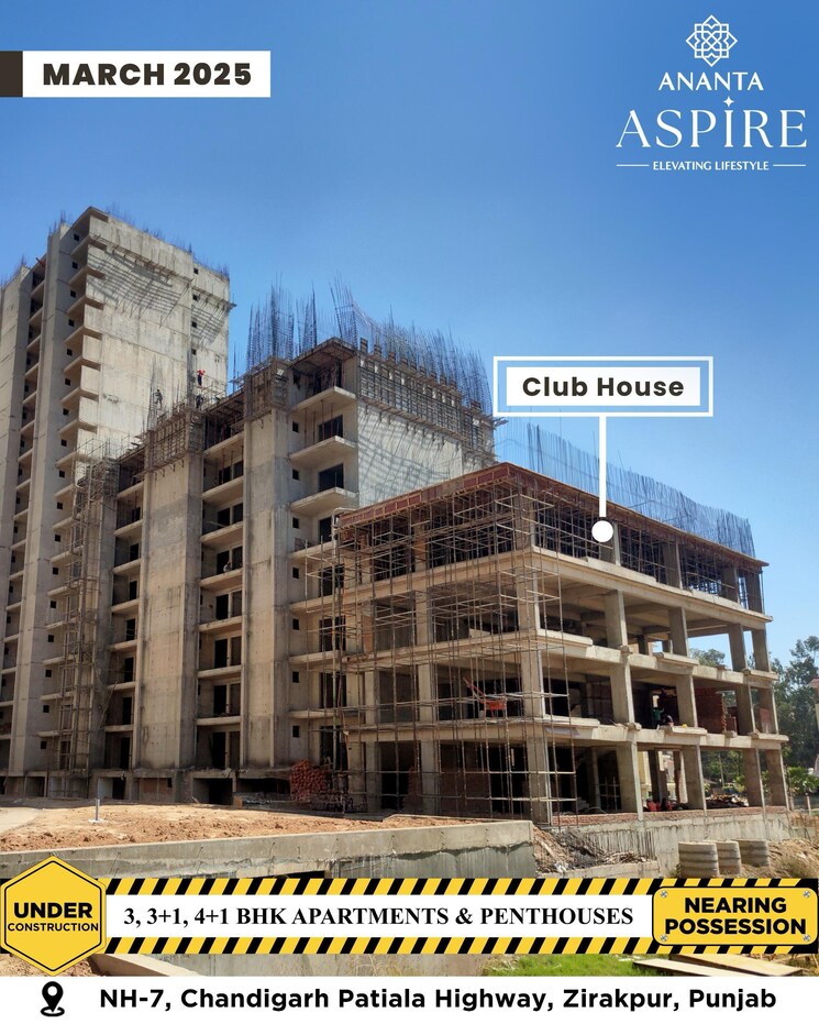 Exterior View, the-ananta-aspire 4 Bedroom 2945 Sq.Ft. Apartment In Utrathiya Zirakpur 8663700