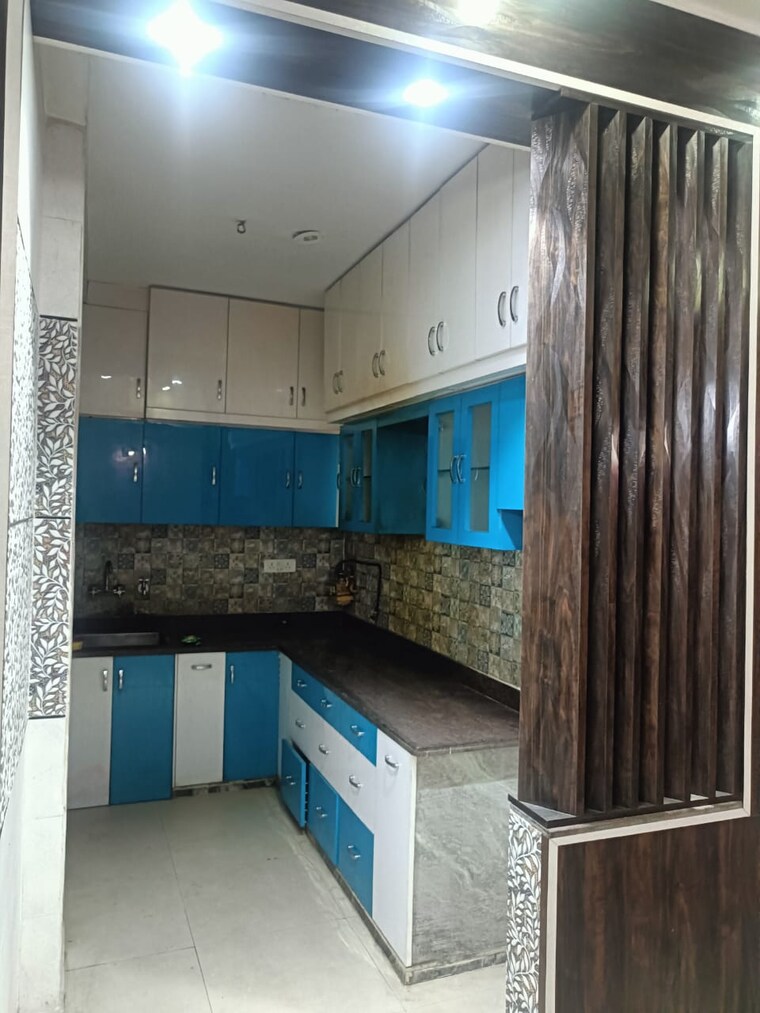 Kitchen, shakti khand iv 3 Bedroom 1200 Sq.Ft. Builder Floor In Shakti Khand iv Ghaziabad 8663862