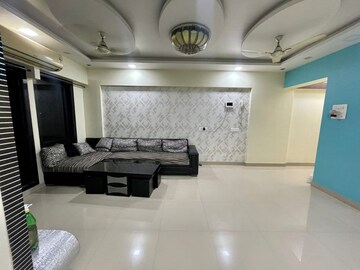 Living Room in 2.5 BHK Apartment at Kanakia Spaces Niharika, Manpada – for Rent