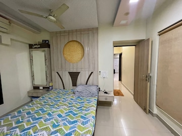Bedroom in 2.5 BHK Apartment at Kanakia Spaces Niharika, Manpada – for Rent