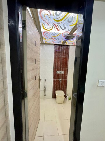 Bathroom in 2.5 BHK Apartment at Kanakia Spaces Niharika, Manpada – for Rent