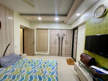 Bedroom in 2.5 BHK Apartment at Kanakia Spaces Niharika, Manpada – for Rent