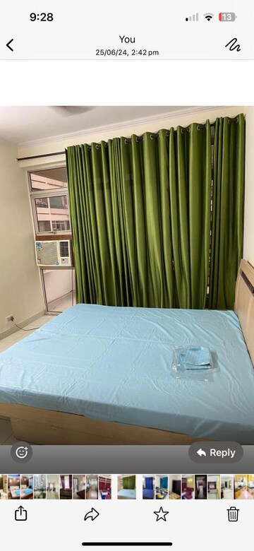 Bedroom in 4 BHK Apartment at Ansal Sushant Estate, Sector 52 – for Rent