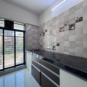 Kitchen in 2 BHK Apartment at Vasai West – for Sale