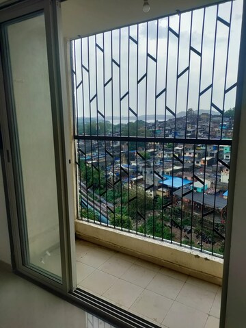 Balcony in 1 BHK Apartment at Marathon Neo Hills, Tembhipada – for Rent